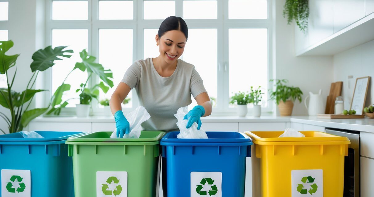 Sådan får du et pænt hjem med effektiv sortering af affald hjemme